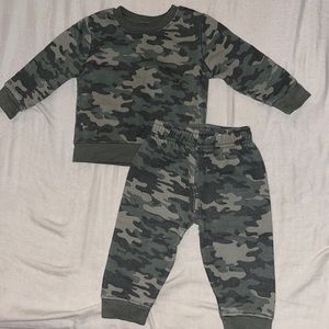 Camp two piece baby set